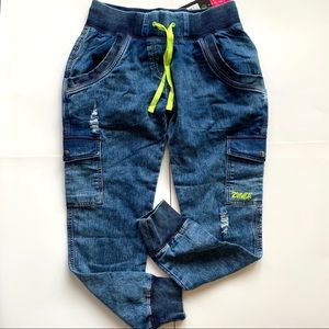 NEW FUN Zumba Wear Jean Joggers, Size Small